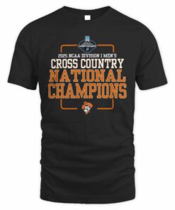 Official Oklahoma State Cowboys 2025 NCAA Men's Cross Country National Champions T-Shirt