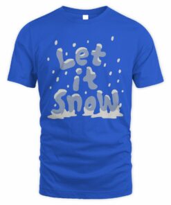 Life Is Good Shop Men's Let it Snow Stack Long Sleeve Crusher T Shirt