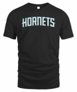 NBA Shop Charlotte Hornets Primary Wordmark T-Shirt Black