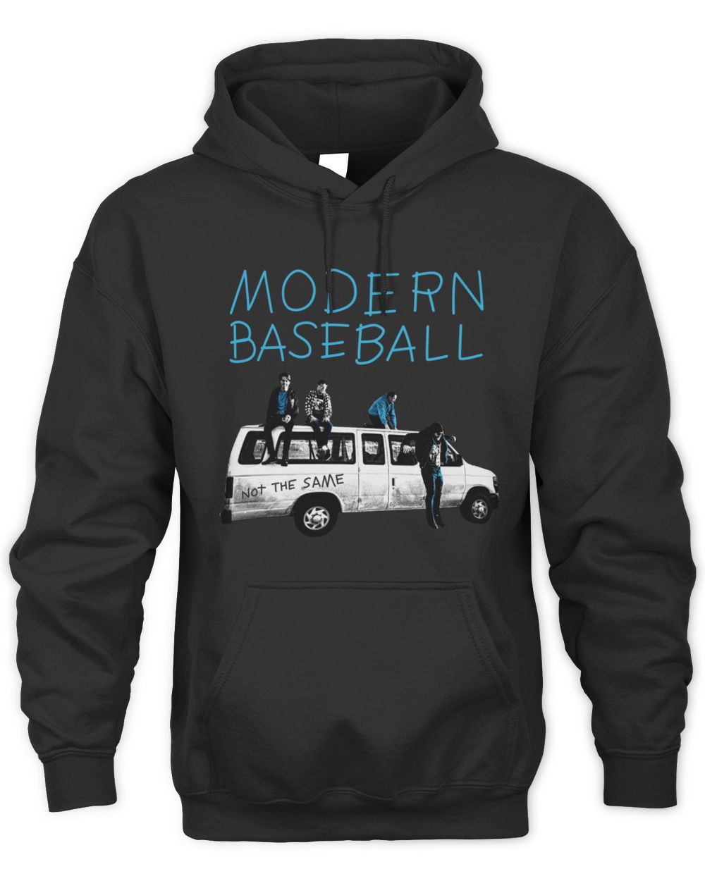 Modern Baseball Merch Back In The Van Black Hoodie