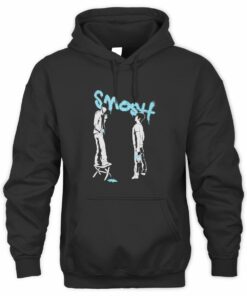 Smosh Merch Smosh Graffiti Black Hoodie