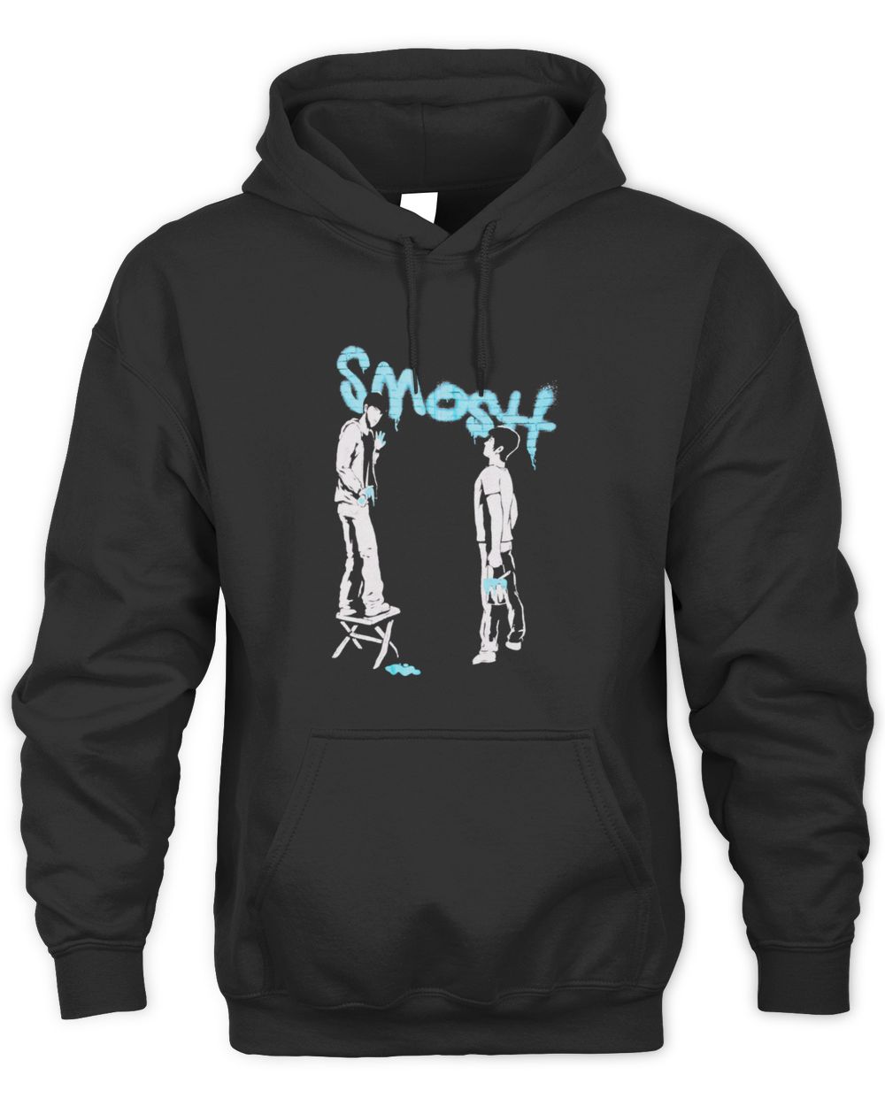 Smosh Merch Smosh Graffiti Black Hoodie