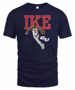 Gonzaga Basketball Graham Ike Name Pose T-Shirt