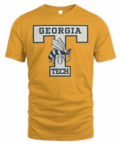 Georgia Tech Yellow Jackets Vault Classic T Logo Vintage Shirt