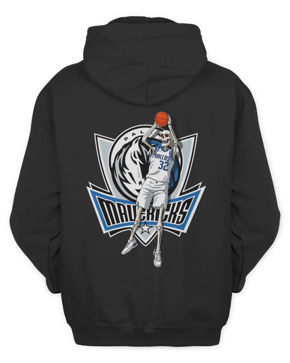 CoopFlagg Dallas Mavericks Modern Logo Metro Creatives Hoodie