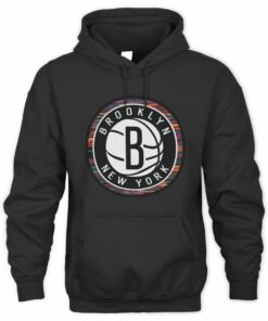 NBA Shop Brooklyn Nets 2025/26 City Edition Remix Essential Black Official Hoodie