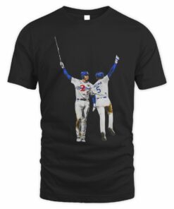 Back2Back World Series Champions Dodgers 2X Stars T-Shirt