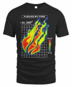 Prestonplayz Shop Thermal Flame Tee Shirt