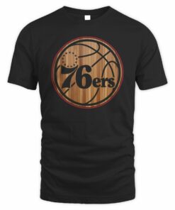 NBA Shop Philadelphia 76ers Hardwood T-Shirt Black
