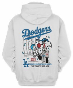 Dodgers Snatched 2025 Champions Mascot Chase Baseball Hoodie