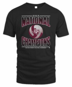 Texas A&M Volleyball 2025 NCAA Champions T Shirt
