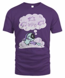 Dandys World Official Astro Dreaming Violet Tee Shirt