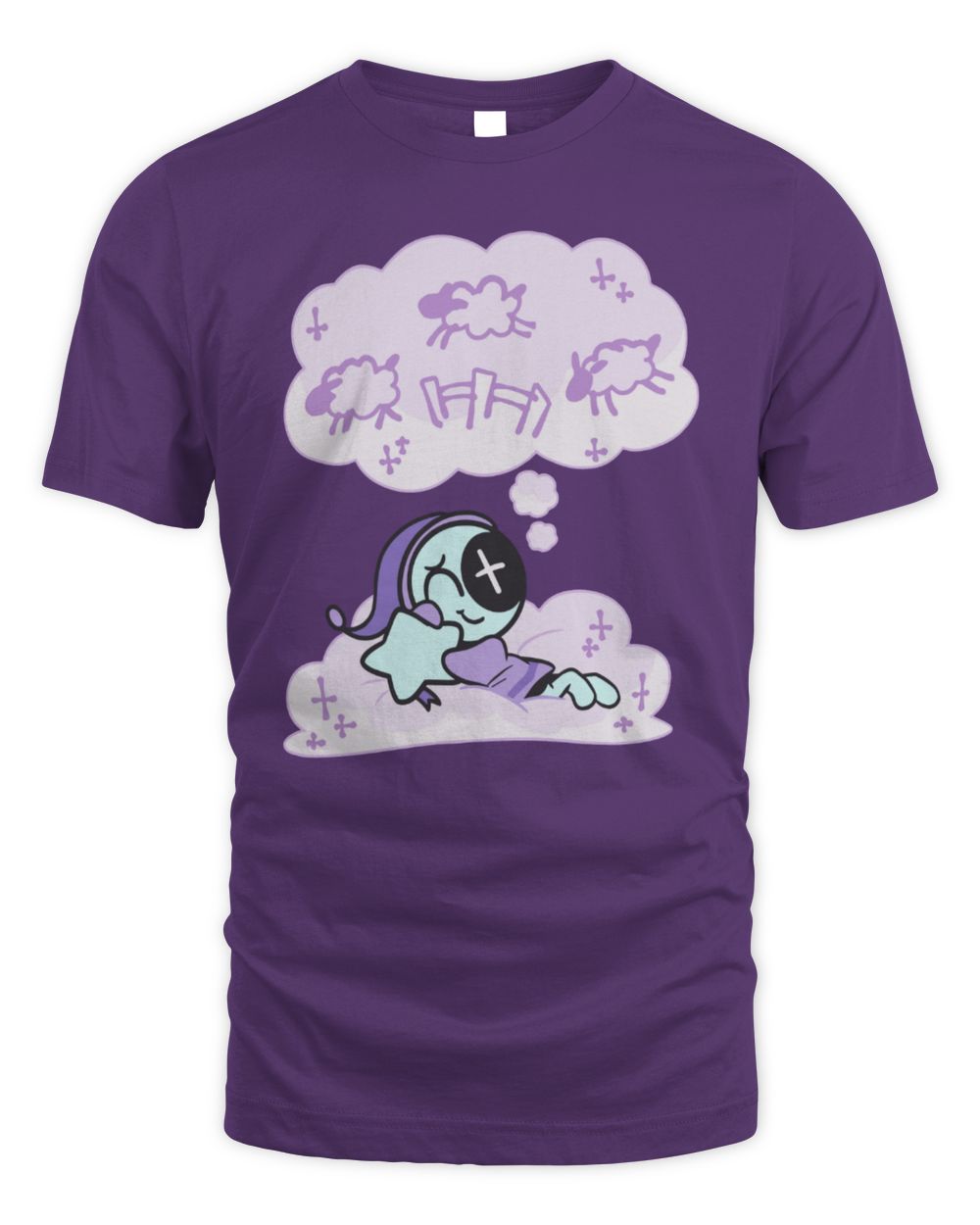 Dandys World Official Astro Dreaming Violet Tee Shirt