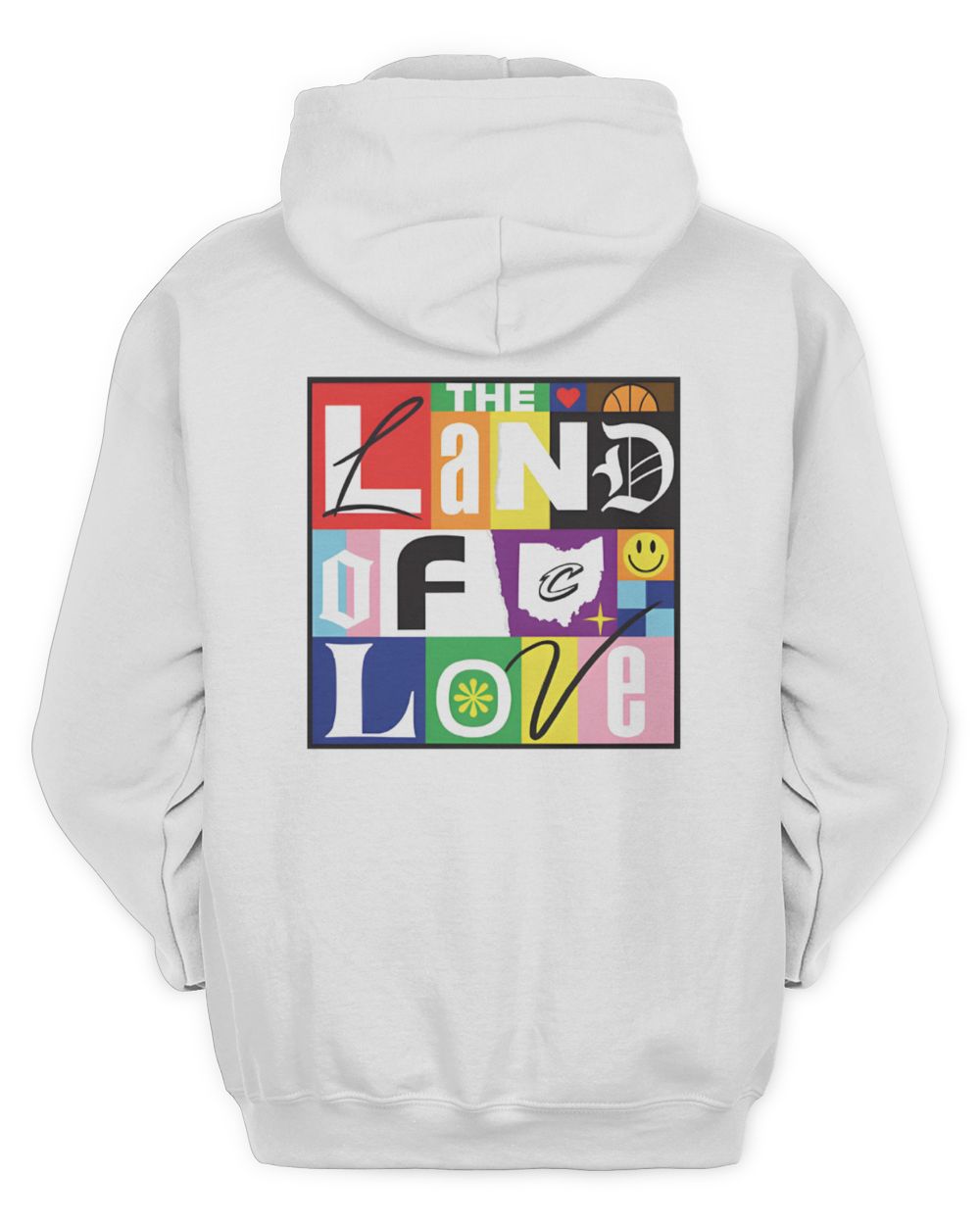Cleveland Cavaliers The Land of Love Event Hoodie