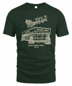 Waffle House Christmas Merch T-Shirt