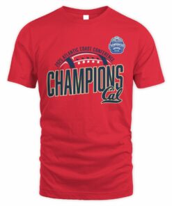 California Golden Bears 2025 ACC Football Conference Champions T-Shirt