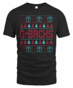 Arizona Diamondbacks Baseball Christmas Ugly Sweater T-Shirt