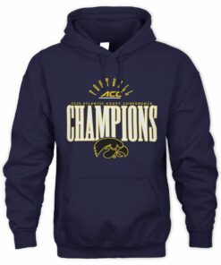 Iowa Hawkeyes 2025 ACC Football Conference Champions NCAA Hoodie