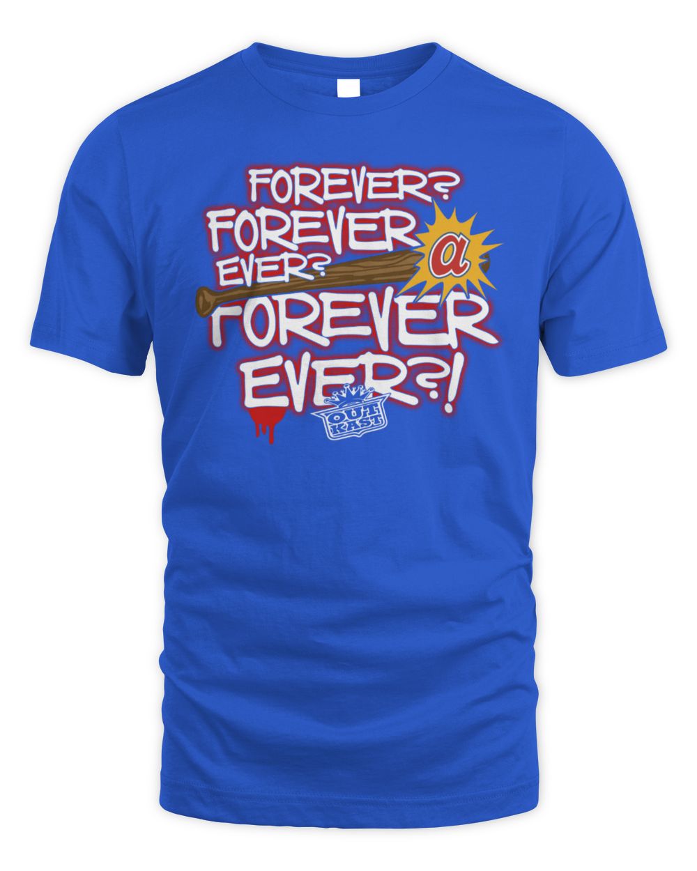 Outkast x Atlanta Braves Forever Ever Collaboration T-Shirt