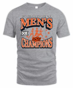 Oklahoma State Cowboys Big 12 Cross Country Champions 2025 Mens T-Shirt