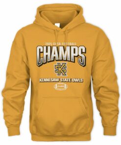 Kennesaw State Owls 2025 C-USA Football Conference Champs Hoodie