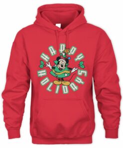 Mickey Mouse Holiday Cheer Christmas Hoodie