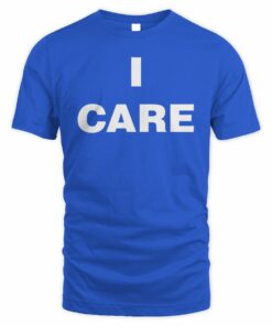 Turnstile Shop Turnstile I Care Blue Tee Shirt