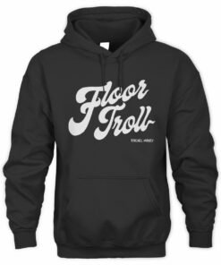 Rachel Maksy Merch Floor Troll Black Official Hoodie