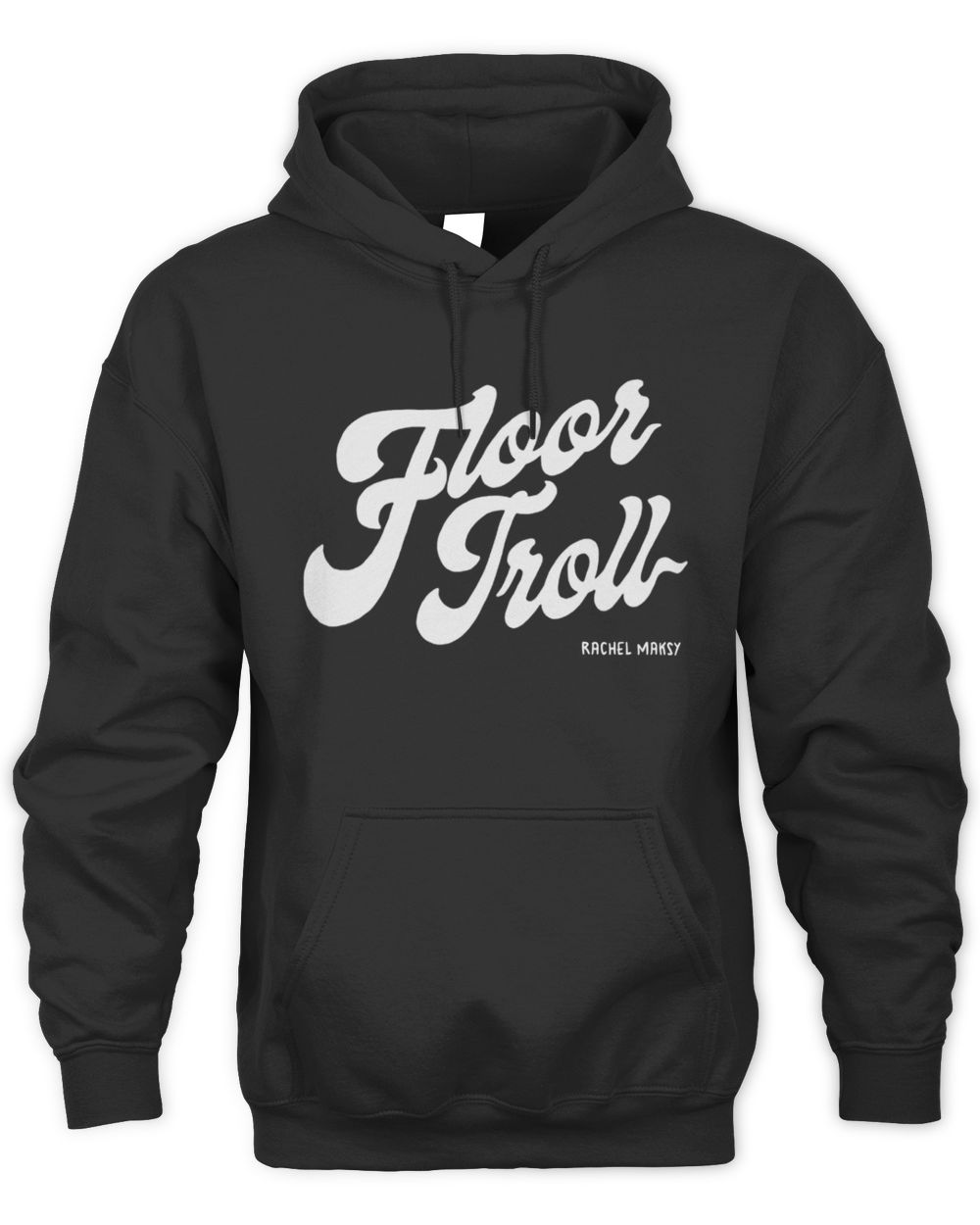 Rachel Maksy Merch Floor Troll Black Official Hoodie