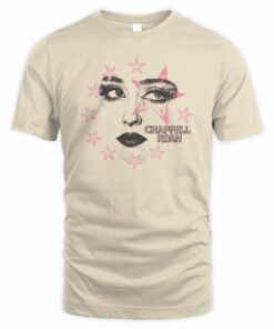Chappell Roan Merchandise Star Face T-Shirt