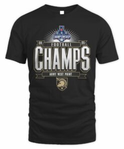 Army Black Knights AAC Football Championship 2025 Champs T-Shirt