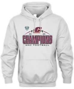 2025 Central Michigan Chippewas MAC Football Champs Official Hoodie