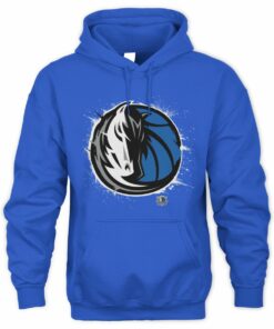 NBA Shop Dallas Mavericks Splatter Graphic Sweatshirt Hoodie