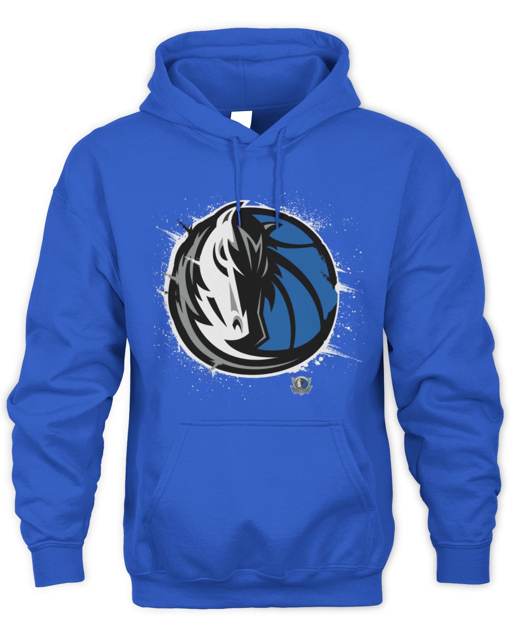 NBA Shop Dallas Mavericks Splatter Graphic Sweatshirt Hoodie