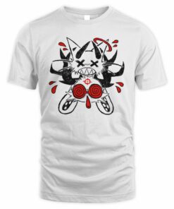 Stomach Book Shop Bloody White Tee Shirt