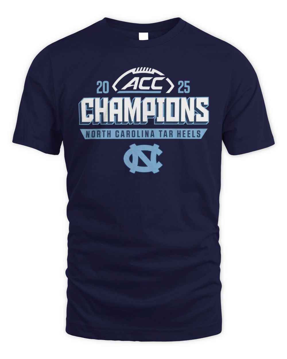 North Carolina Tar Heels 2025 ACC Football Conference Champions Locker Room T-Shirt