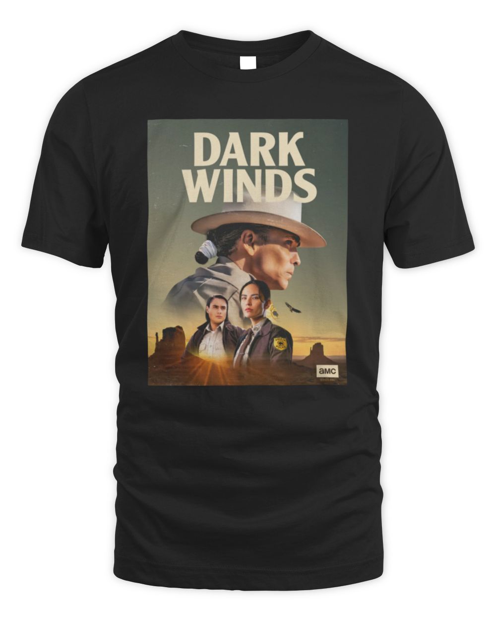 Amc Shop Dark Winds Season 2 Key Art Adult T-Shirt