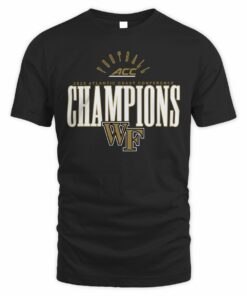 2025 Atlantic Coast Conference Football Champions Wake Forest Demon Deacons Tee