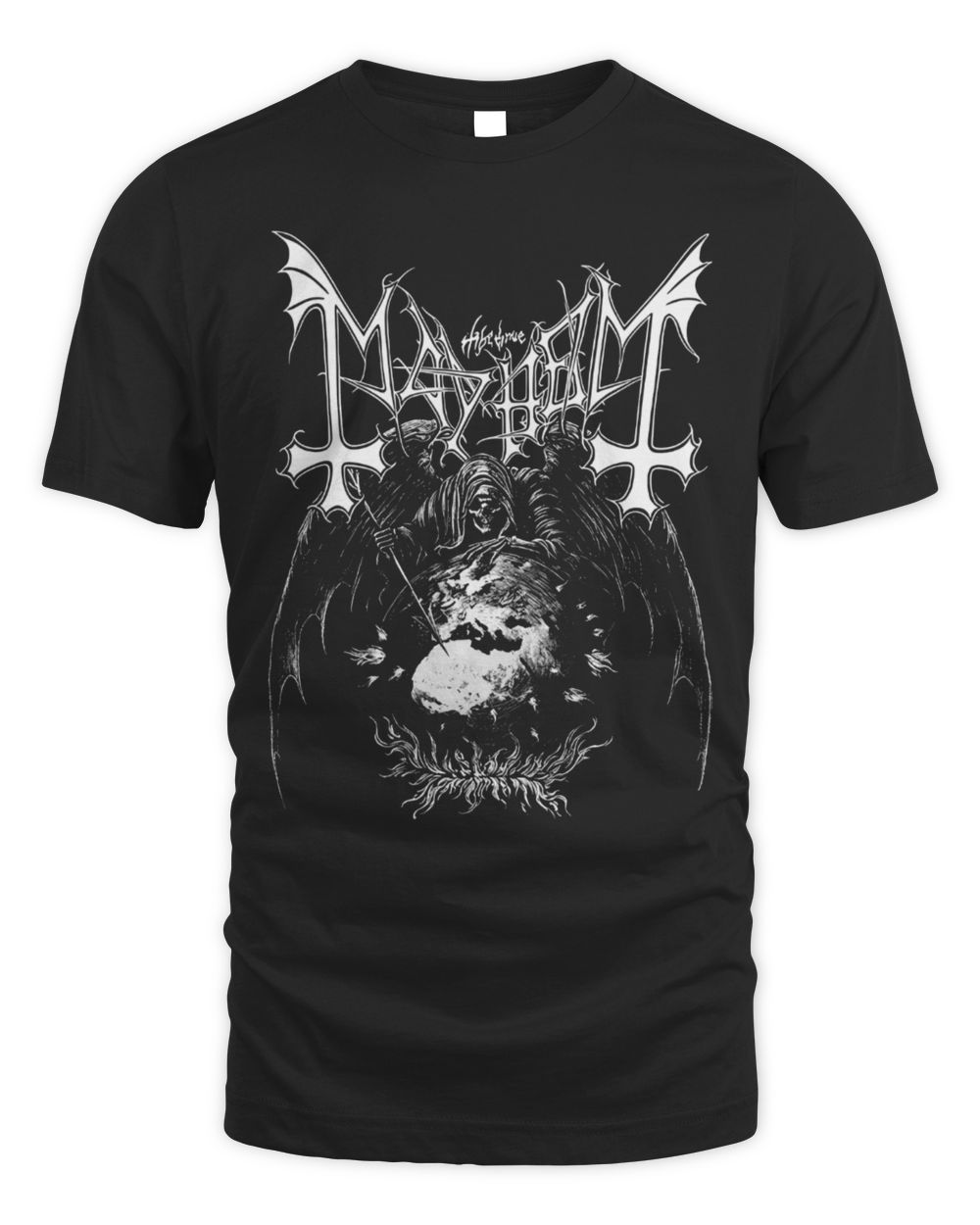 Mayhem Store World On Fire T-Shirt