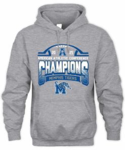 Memphis Tigers 2025 Football AAC Champions Conference Hoodie