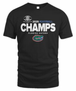Official Florida Gators 2025 SEC Football Champs T-Shirt