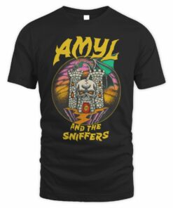 Amyl And The Sniffers Merch Crumbling Castle T-Shirt