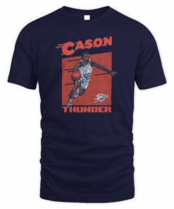 Okc Thunder Cason Wallace Action T-Shirt