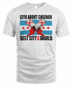 Harebrained Merch STFU About Chicago Wrestling T-Shirt