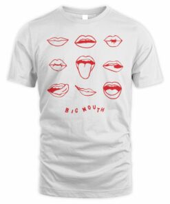 Hand Drawn Mouths Tee Brooke Alexx Store