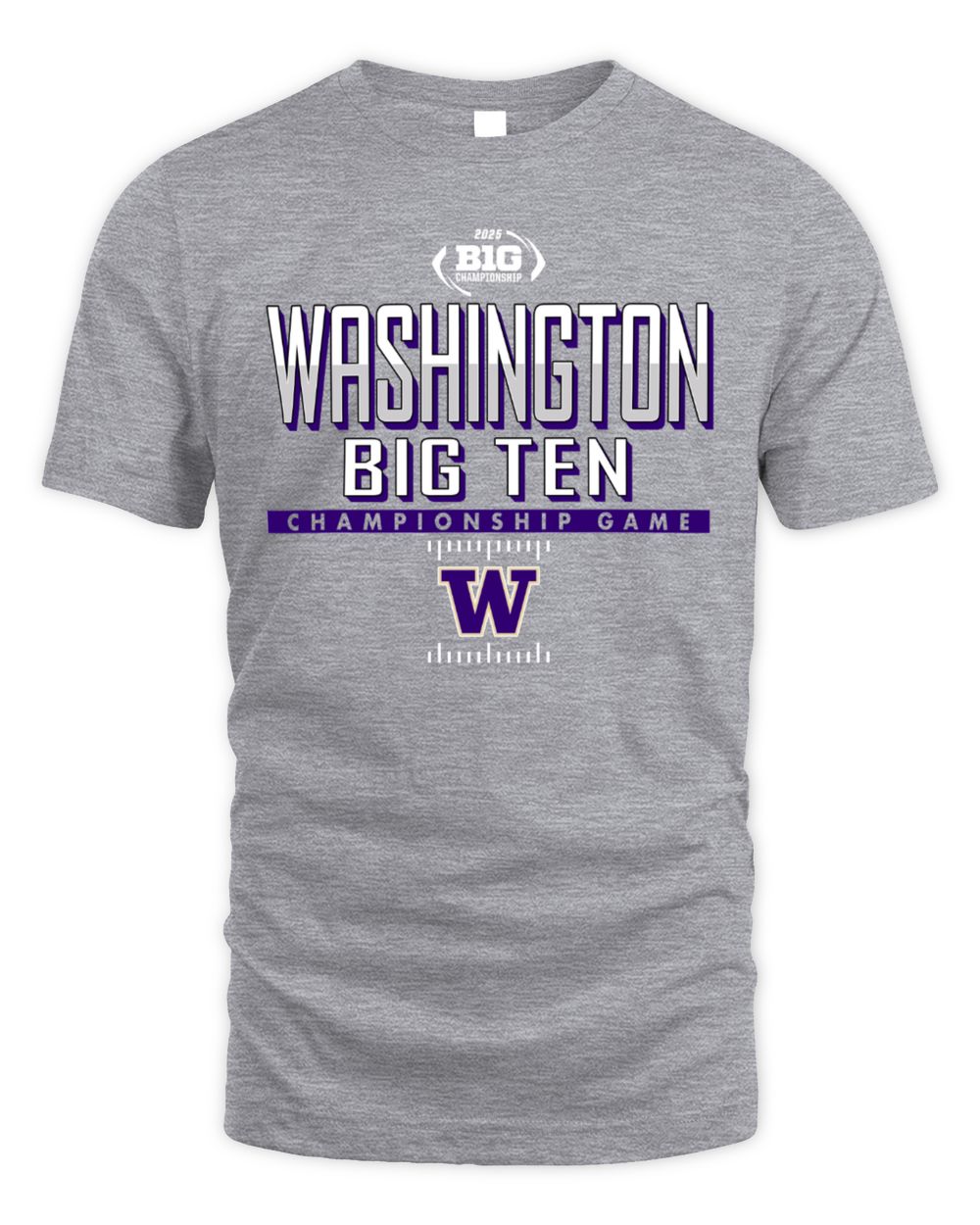 Official Washington Huskies Big Ten Football Championship Game T-Shirt