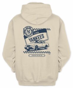 Yankees New York City Checkered License Plate Car Hoodie