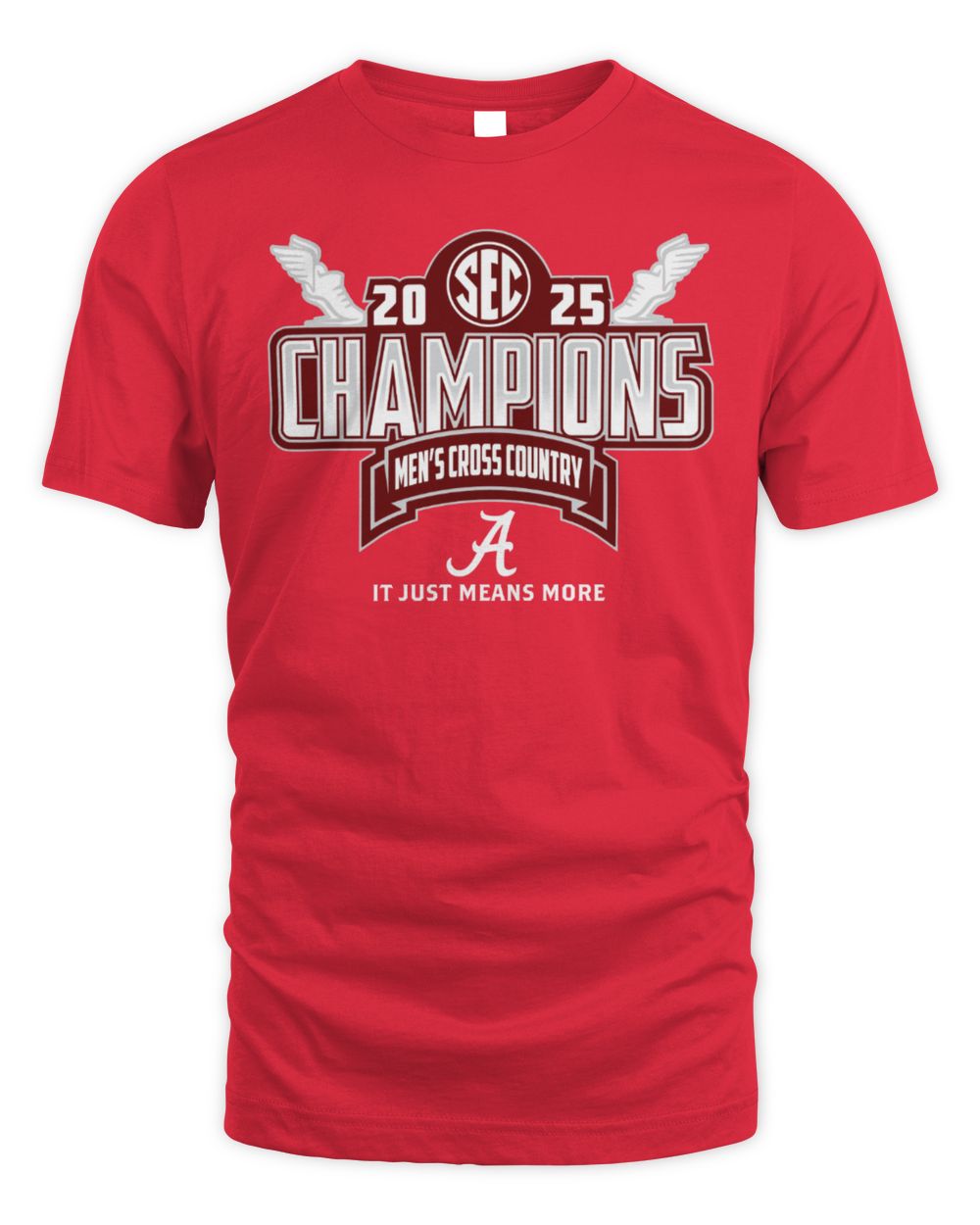 Alabama Crimson Tide SEC 2025 Champions Men's Cross Country T-Shirt