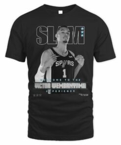 Victor Wembanyama San Antonio Spurs Unisex SLAM Cover T-Shirt