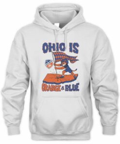 FC Cincinnati Ohio Pride Orange & Blue Supporter Mascot Hoodie